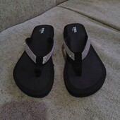 ❤️Не риально!!!!! Шикарные черные со стразами лёгкие шлёпанцы новые❤️Турция.Оригинал!Стелька 25,5см.