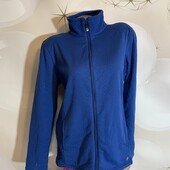 Спортивная кофта на молнии с начесом размер м, состояние хорошее