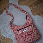 Оригінальна, текстильна сумочка на довгому ремішку ❄️Без дефектів