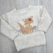 Primark.Теплий светр кофта для дівчинки 80 см (9-12 місяців)