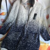 Италия/Теплый женский кардиган с капюшоном