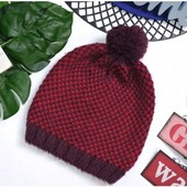 Стильна в'язана шапка від Tchibo , розмір 46-52