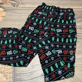 Флисовые пижамные штаны на 13/14 лет