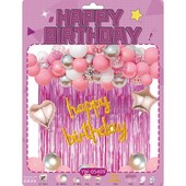 Набір повітряних куль 56шт+шторка для створення фотозони - арки