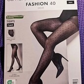 2 пары в упаковке. капроновые колготы 40 den. Esmara Германия.