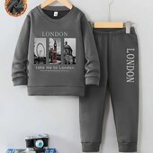 Утеплений зимовий костюм на флісі на 9-10 років