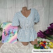 Блузка з вишивкою "ромашки"