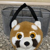 Фірмова плюшева сумочка - підвіска для рюкзака у формі червоної панди