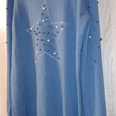 Реглан Anne, кофта со стразами, свитерок