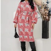 Красивое трикотажное платье р.46/56. Распродажа!!!