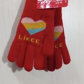 Рукавички для дівчинки 5-9 років від Корона