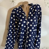 Флисовая пижамная кофта размер л/хл