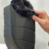 Угги жіночі класна якість р 36-41 чорні,плащівка