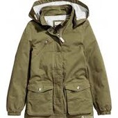 Куртка-парка на хб підкладці H&M 11-12