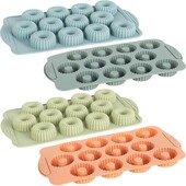 Форма силіконова 12шт на планшеті 28*16*2см