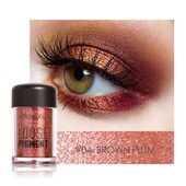 Пигмент для век focallure loose pigment eyeshadow 04 brown plum, 4.5 г
