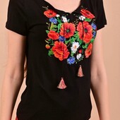 Футболка вискоза вышиванка