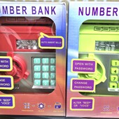 Електронна скарбничка-сейф автомат з кодовим замком і купюроприймачем / Скарбничка для паперових гро