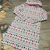 Флисовая ночнушка на 9/10 лет