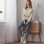 ♕ Стильні жіночі джеггінси від Tchibo (Німеччина), розмір наш: 44-46(36/38 євро)