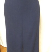 Ділова синя спідниця