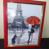 "Париж" вишита картина