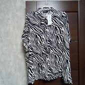 Новая брендовая вискозная рубашка р.22.