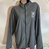 Мужская флисовая кофта на молнии размер ХЛ