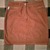 нова вельветова спідниця по пояса 42