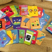 Дитяча гра «я шпигую» на англійській ❤️52картки