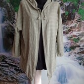 Легкая летняя куртка-ветровка кардиган для пышненьких модниц