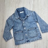 Primark.Джинсова курточка для дівчинки 92 см (18-24 місяці)
