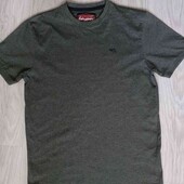 Kingpin мужская хлопковая футболка цвет хаки меланж размер XS S можно на подростка