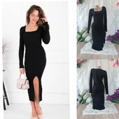 Сукня в рубчик