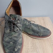 Великі якісні котонові туфлі. Розмір американський 14 (47), устілка до 32 см.