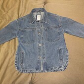 Джинсова вітрівка для дівчинки 146 см sinsay