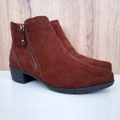 Німецькі ботильйони, черевики, демі напівчеревики на широку ногу, весна осінь, р. 41