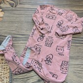 Флисовый слип, кигуруми на 4 года