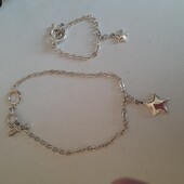 Ціна 49гр!Набір:прикраси(кольє+браслет+2і підвіски).