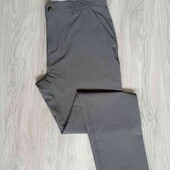 Adidas брендовые лёгкие штаны в спортивном стиле цвет серый размер L