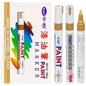 Маркер золотий