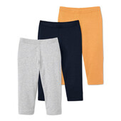 ♕ Дитячі легінси довжиною 3/4, від tchibo, розмір 158-164, сірий