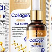 Сироватка для обличчя з колагеном від зморшок Sadoer Collagen, 30 мл