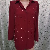 Жіноча блуза марсала-винний.стан ідеальний.ог 108