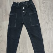 Теплі джинси Мом на флісі 110