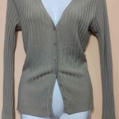 кардиган, світлобежевий на гудзиках  M-L