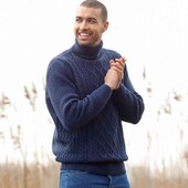 Свитер гольф Livergy L 52/54 хлопок 