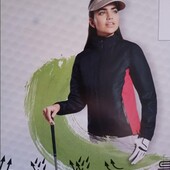 Куртка crivit golf collection чорно-рожеваіноча