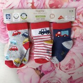 Набір якісних шкарпеток для хлопчика на 3-12 місяців