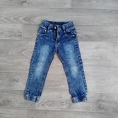 Джинсы джогеры состояние новых 4-5лет 100% каттон УП-25%